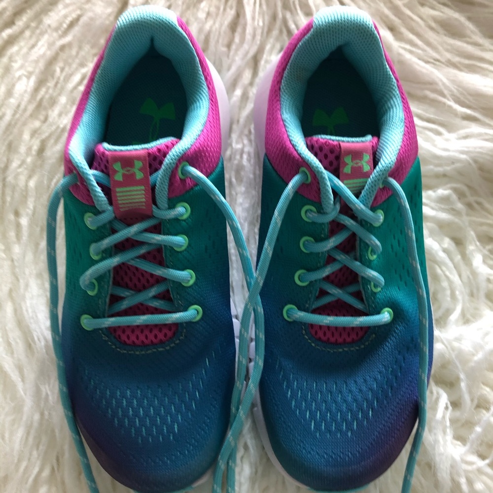 Girls colorful shoes